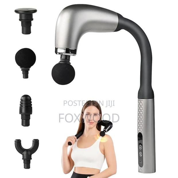 Fascial Gun Massager Handle and Elbow 3 Modes and 6 Gears - main view