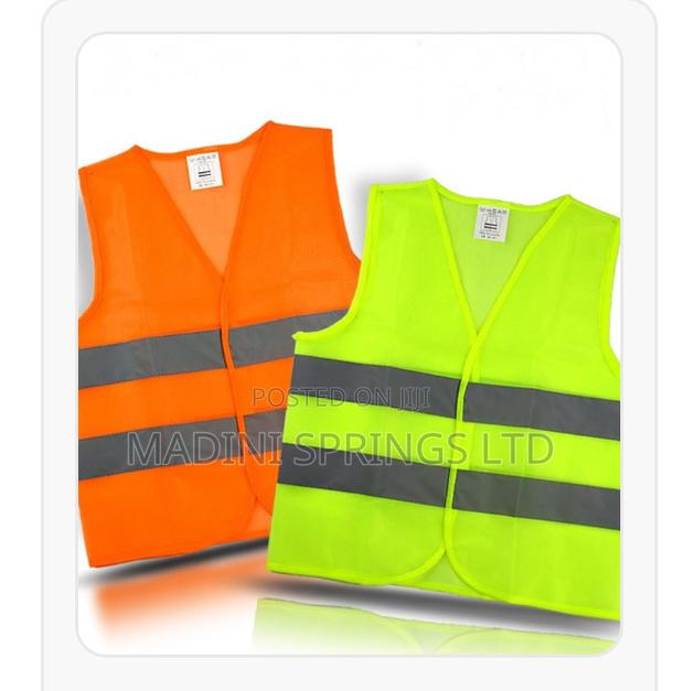 Reflector Vest Jackets for Construction and Safety Use - main view