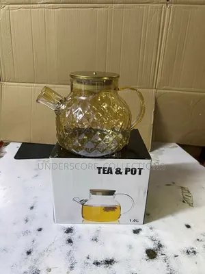 Tea Pot Borrosilicate 1l
