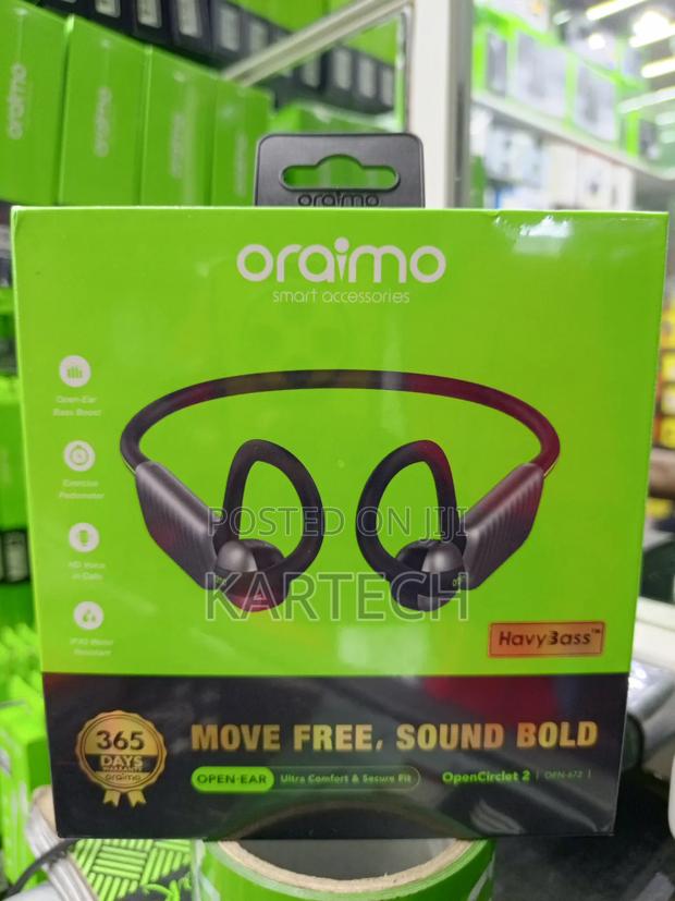 Oraimo Opencirclet 2 Comfort Secure Fit Open Ear Headphone - main view