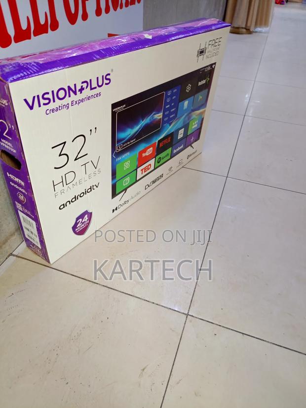 Vision Plus 32 Inch Smart Android Tv Free Wall Mount - main view