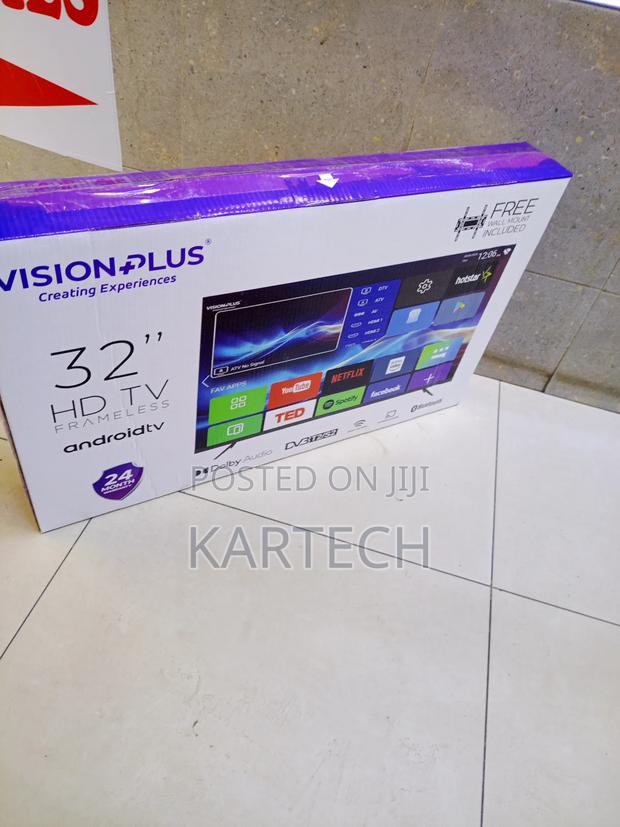 Vision 32" Vp8832 Smart Android Tv With Free Wall Mount
