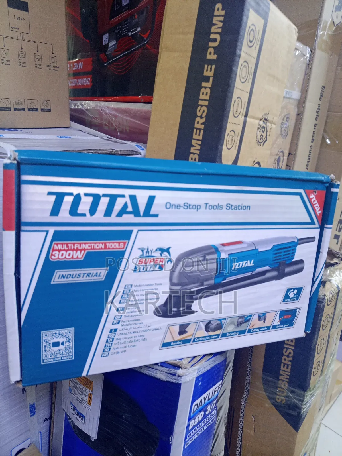 Total 300w Multi-Function Tool (Sanding, Cutting, Etc)