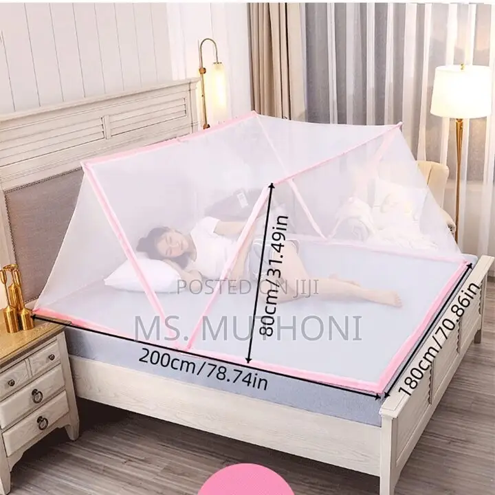 Portable / Foldable Frame Mosquito (Blue / Pink )