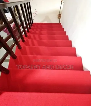 Luxury Stairs Wrap With Quality Fabric Wall to Wall Carpet