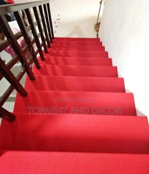 Luxury Stairs Wrap With Quality Fabric Wall to Wall Carpet