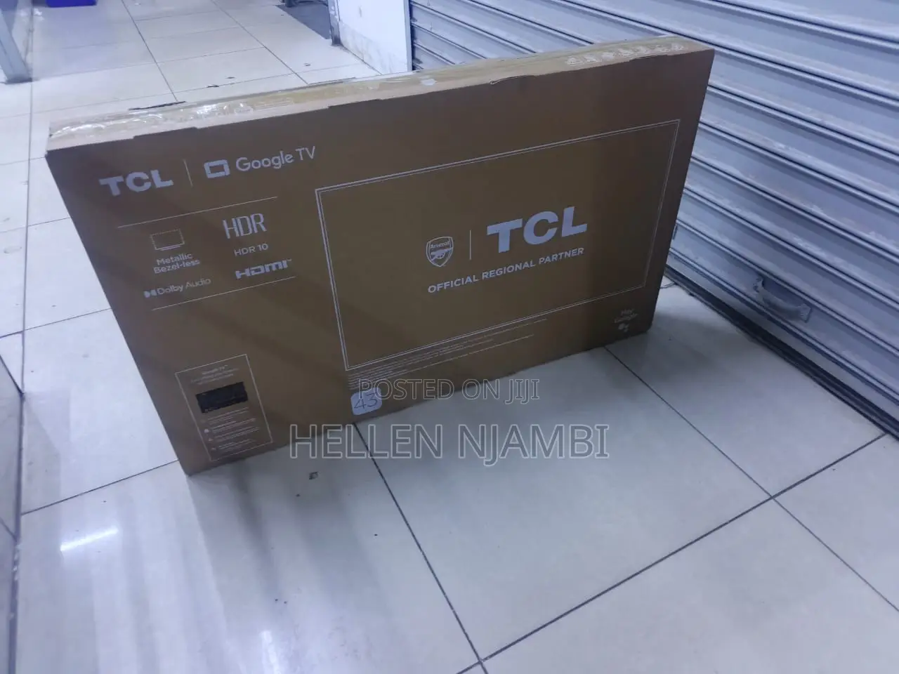 TCL 43inch Qled Frameless Smart Google Tv