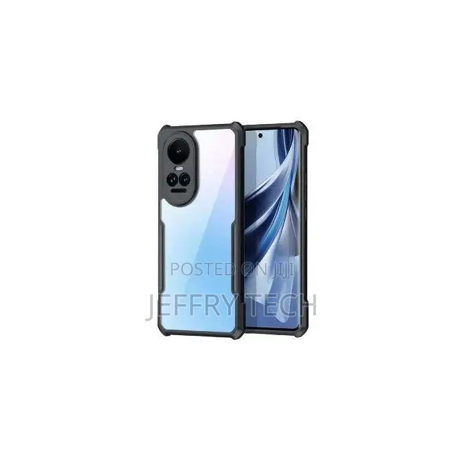 Transparent Acrylic + Tpu Buffer Case Cover for Oppo Reno 10