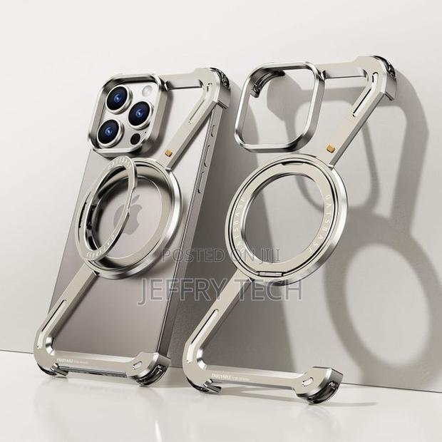 Titanium Frame Case for iPhone 15 Pro Max – Lightweight - main view