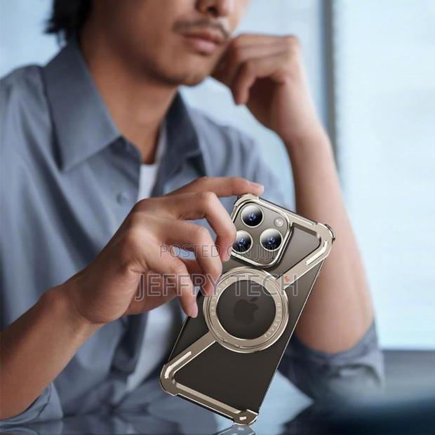 Titanium Frame Case for iPhone 15 Pro Max – Lightweight - thumbnail 2