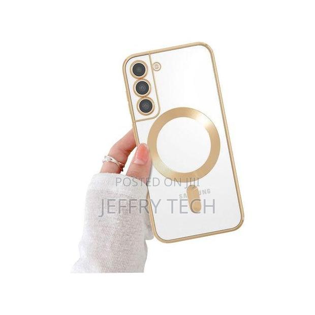 Magnetic Clear Phone Case Cover for Samsung Galaxy S21 Fe