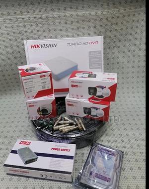 Hikvision Smart Hybrid CCTV Camera 4 Channel Full Kit - thumbnail 2