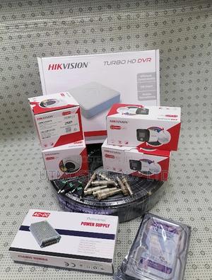 Hikvision Smart Color CCTV Camera Audio 4-Channel Full Kit