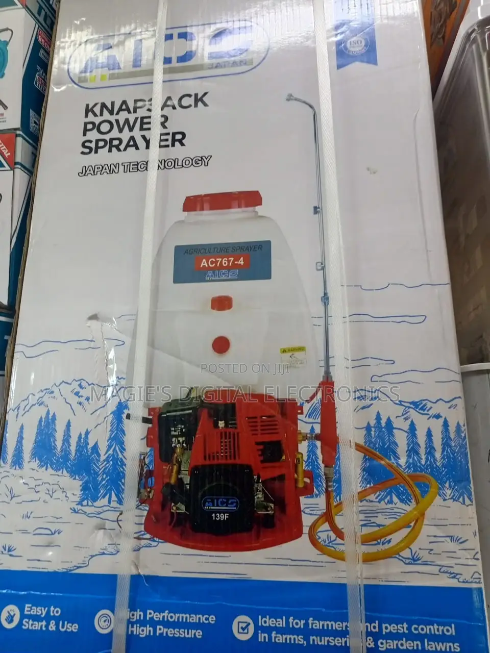 Highly Recommend Aico 4stroke Knapsack Sprayer