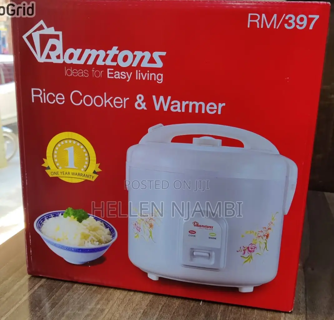Ramtons 1.8ltr Rice Cooker Steamer Rm/397