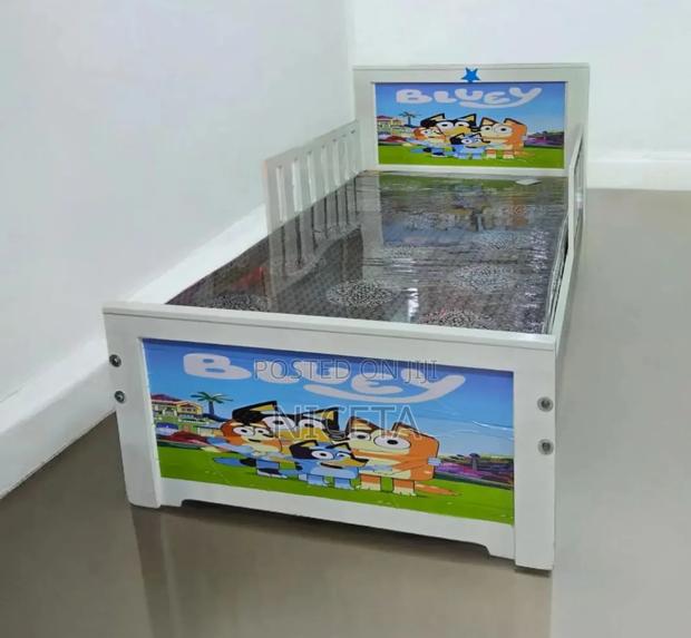 Kids Beds 4*6 With Side Fence - main view