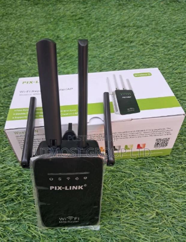 Wifi Extender 300mbps Pix-Link – Easy Setup, Wide Range - main view