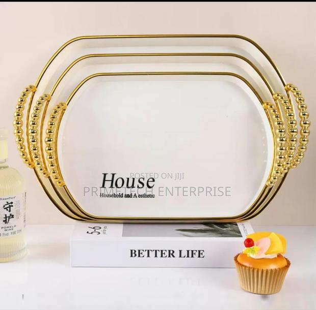3pcs He House Acrylic Trays - main view