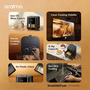Oraimo Smartairfryer 1500w Cooking Visible Smart Air Fryer