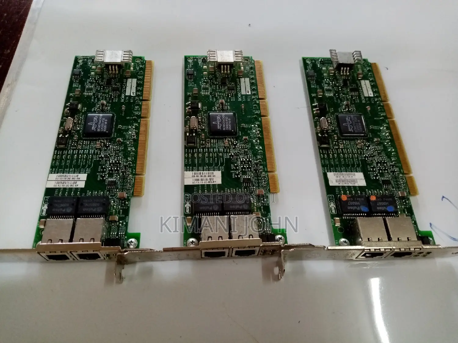 2-Port Gigabit Ethernet Network Interface Card