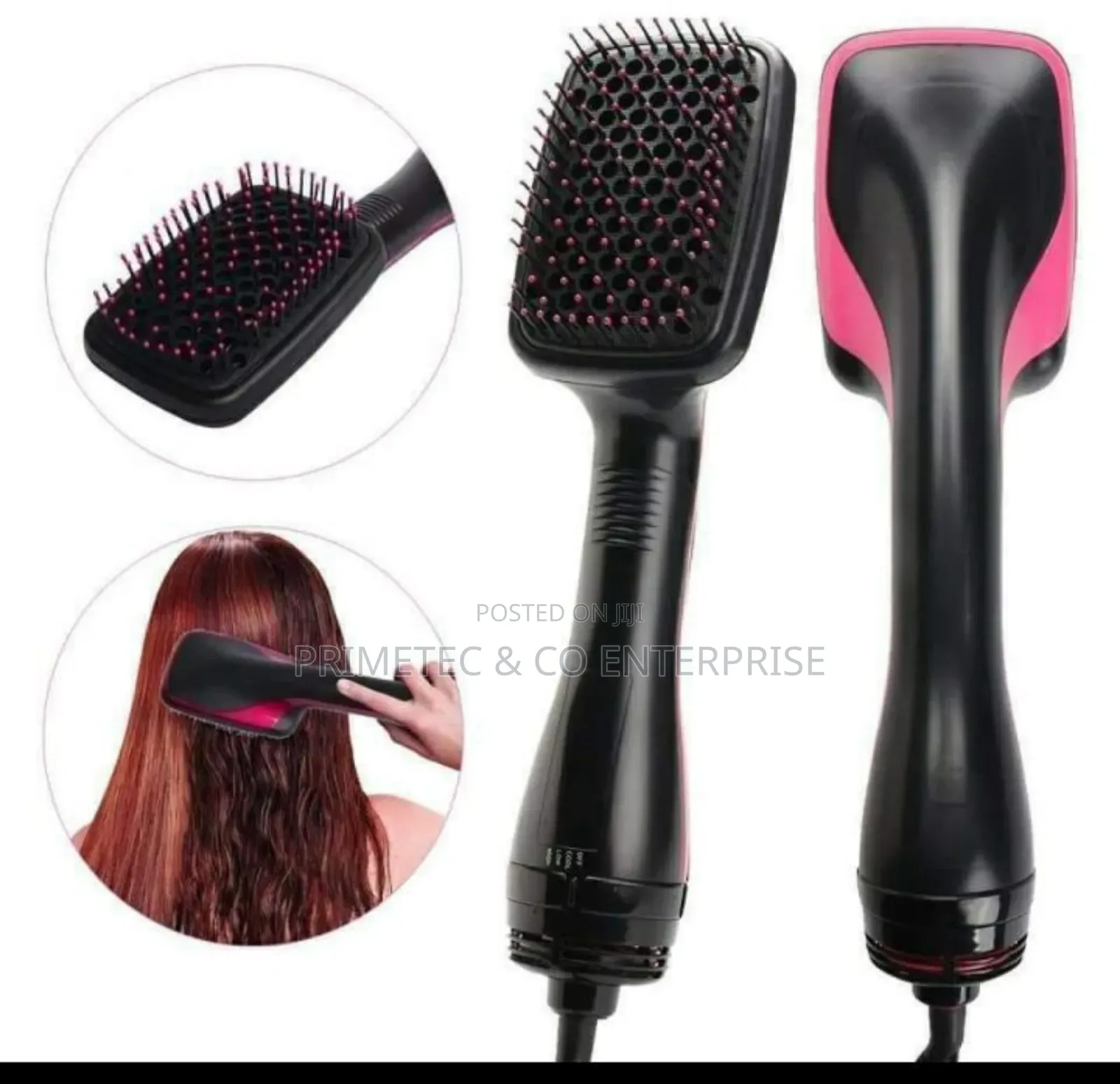 Electric Hair Straightener, Hair Dryer Brush.