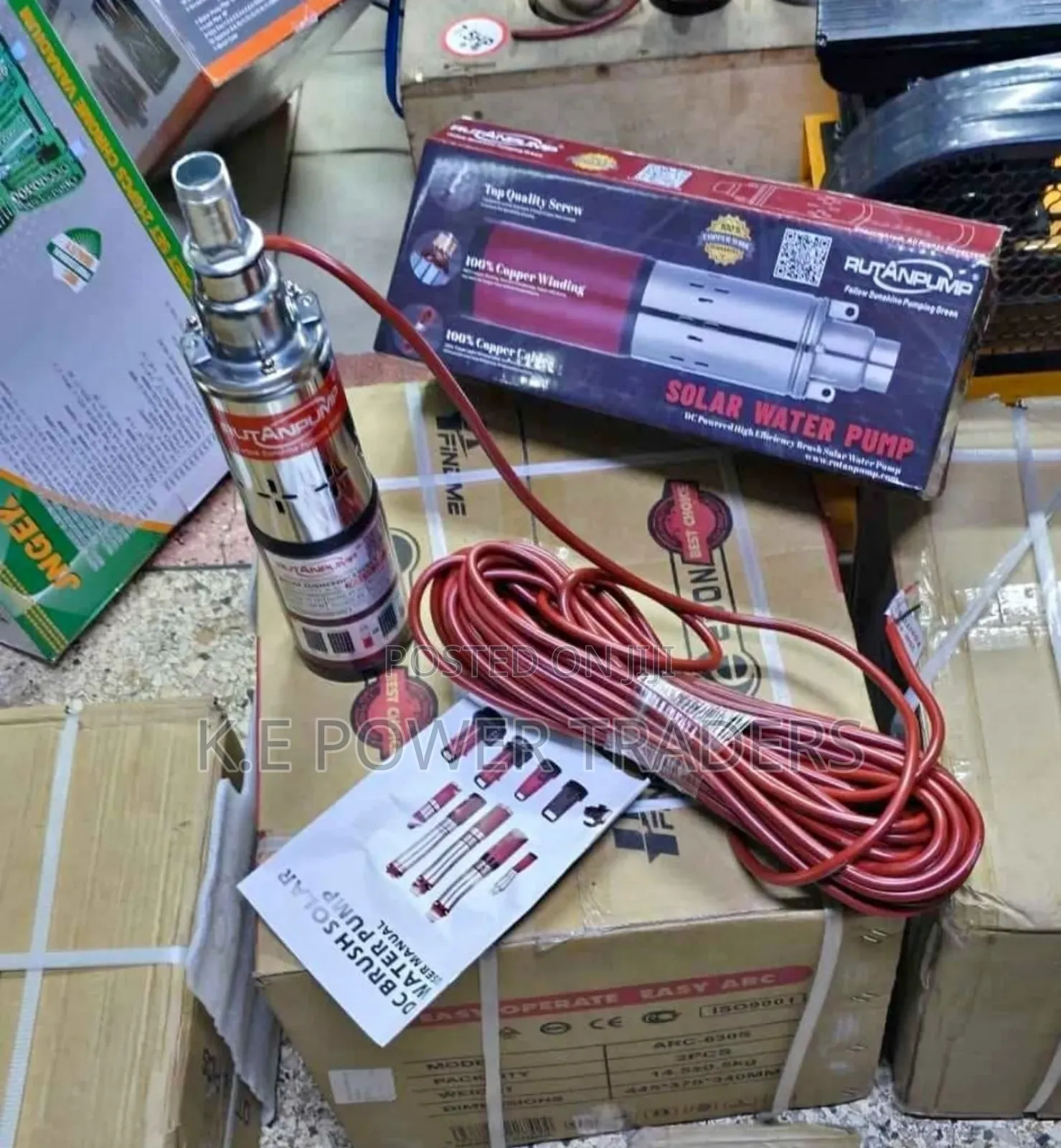 250w Sola Water Pump