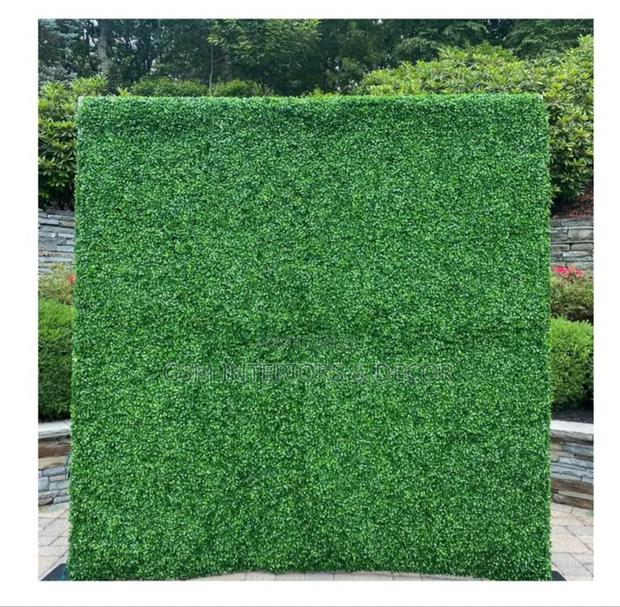 Artificial Green Wall Hedges for Events Decor - thumbnail 2