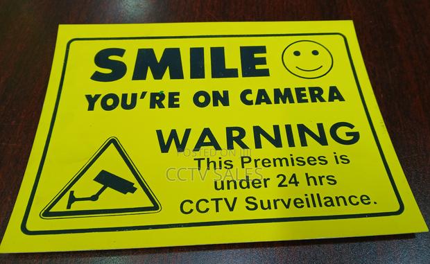 CCTV Warning Surveillance Board