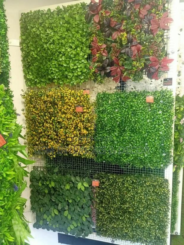 Artificial Wall Hedges Variety and Samples Inito