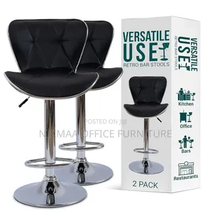 Weseat Nubuck Adjustable Swivel Bar Stools
