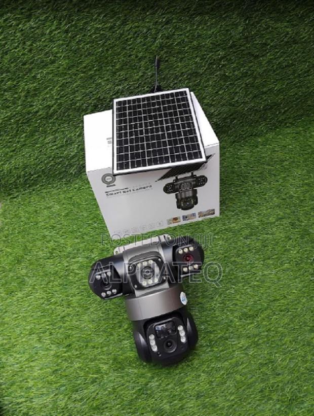 V380 Pro Solar Powered Cameras 6mp Triple Lens Wireless 4g - main view