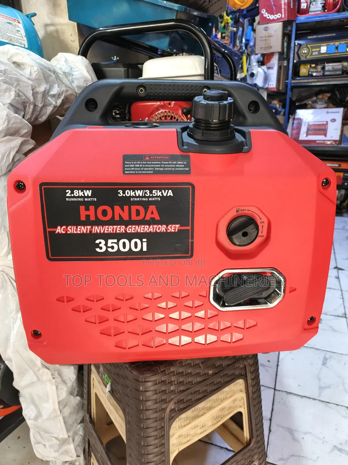 Portable Honda 3.5kva Gasoline Silent Inverter Generator