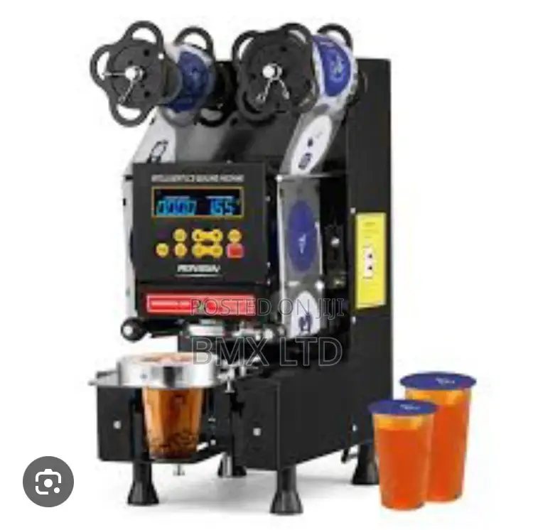 This High-Speed Automatic Sealer!-Perfect for Bubble Tea