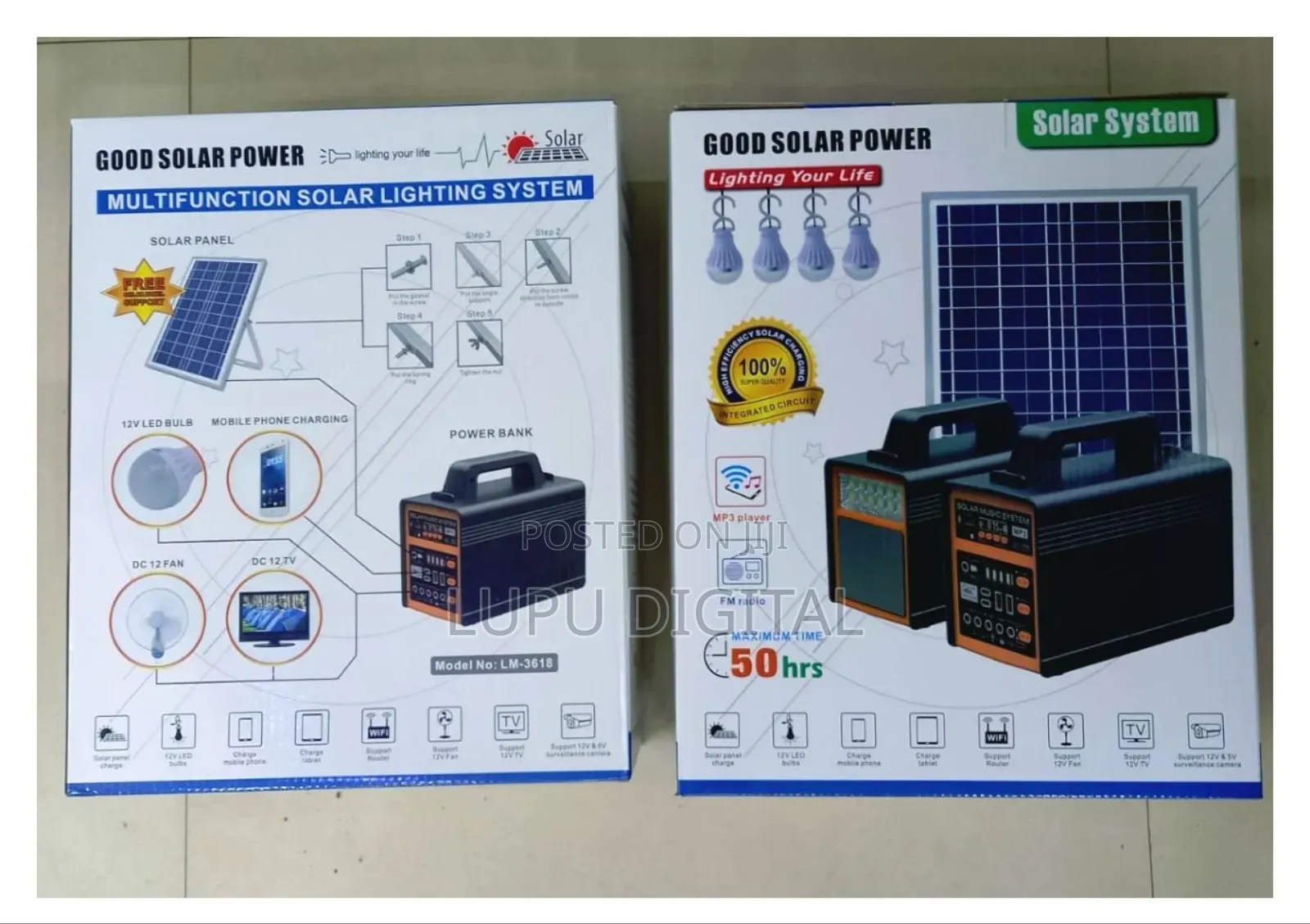 5000mah Solar Kit