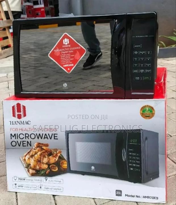 20 Litres, (Black) New Model Digital Hanmac Microwave Oven - main view