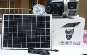 Tripple Lens 4g Solar PTZ Camera