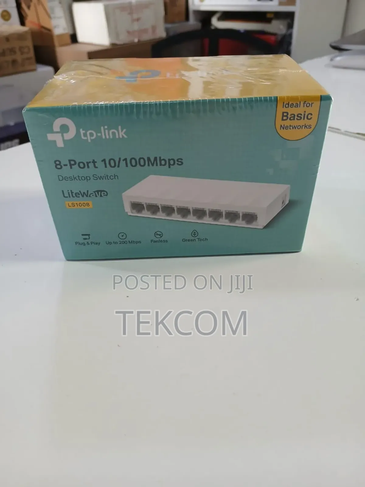 Tp-link Ls1008 8-port Desktop 10/100mbps Network Switch/Hub