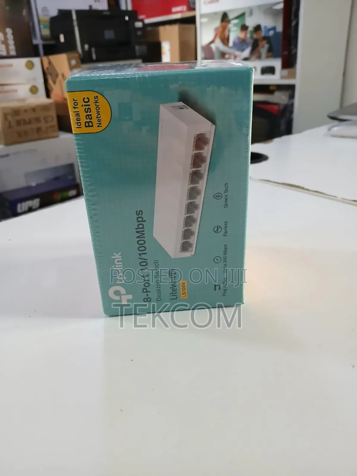 Tp-link Ls1008 8-port Desktop 10/100mbps Network Switch/Hub