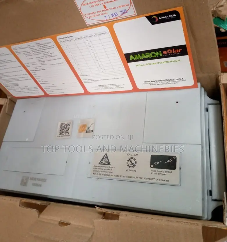 Amaron Quanta 12v65ah Deep Cycle Maintenance Free Battery