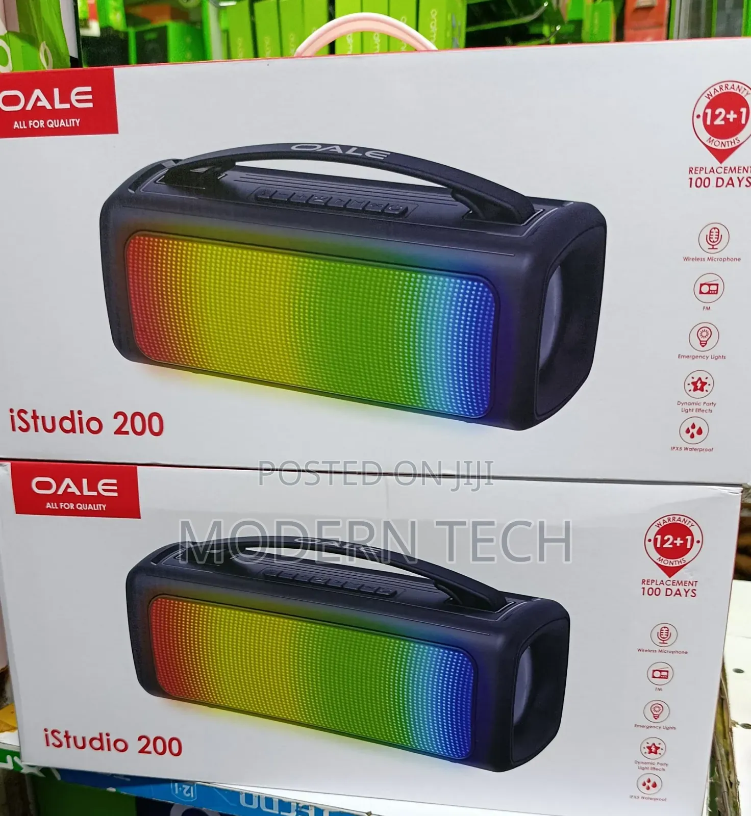 Oale Boom Bluetooth Speaker | Deep Bass Waterproof
