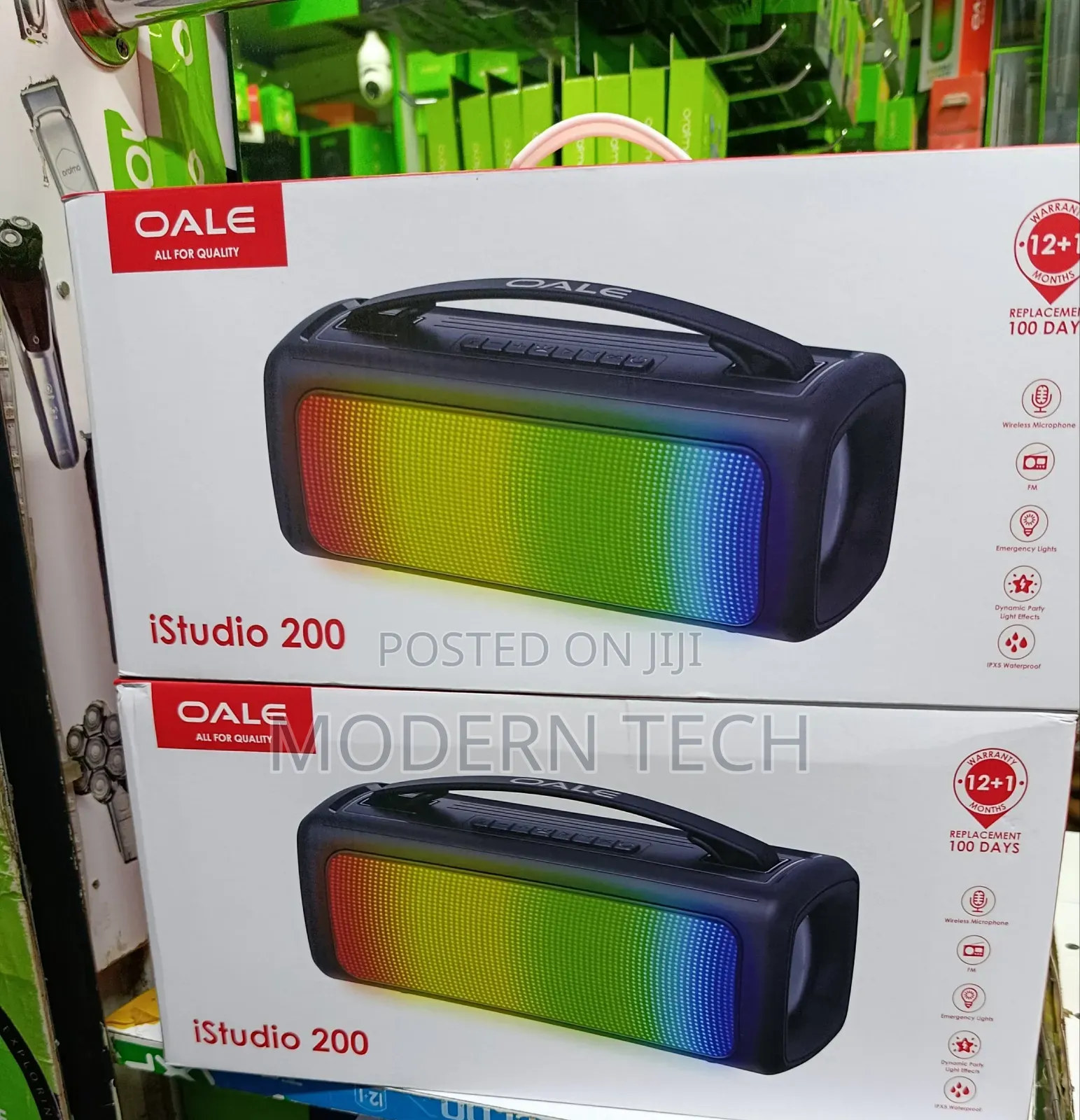 Oale Boom Bluetooth Speaker Portable Waterproof
