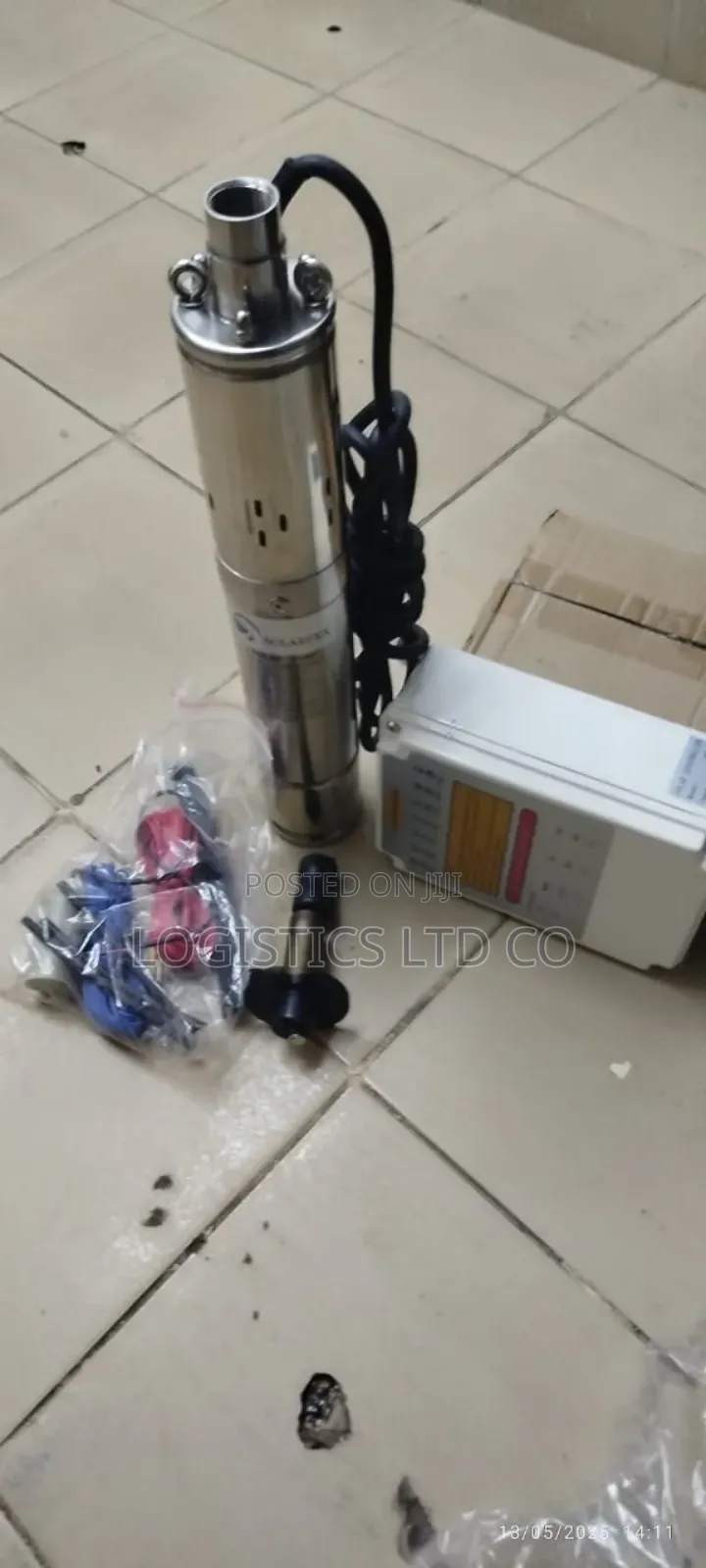 Solarpex 80m Head 210w 36v Solar Submersible Pump/Control Bx