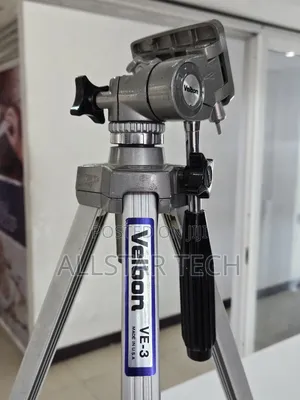 Velbon Ve-3 Professional Aluminum Tripod