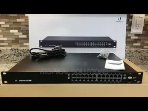Ubiquiti Edge Switch 24 Port 250w Gigabit Switch Es 24-250w)