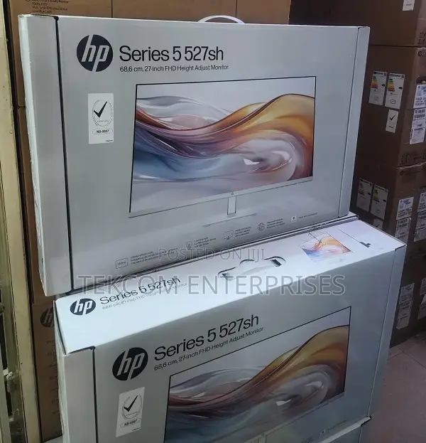 Hp 527sh FHD Monitor, Height/Tilt Adjustable