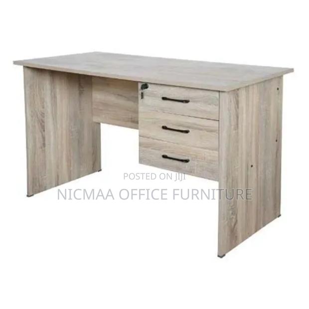 Office Desk: 1.2m Modern Desk With Multi-Drawer Storage