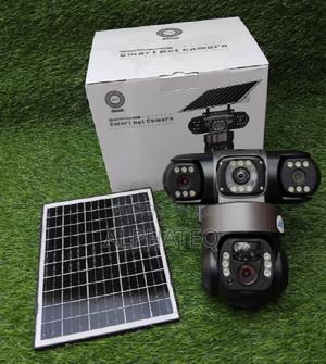 Wireless Solar Powered Security Camera With 3 Triple Lens - thumbnail 2