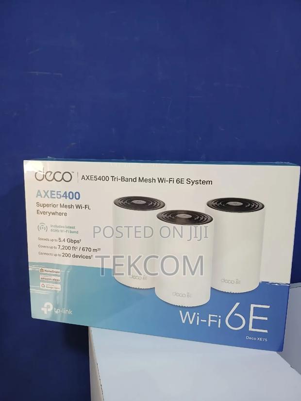 Tp-Link Deco Xe75 Axe5400 Mesh Wi-Fi System (3-Pack) - thumbnail 3