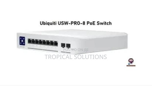 Ubiquiti Usw-Pro-8-Poe Unifi 8 Port Gbe Poe++ Switch