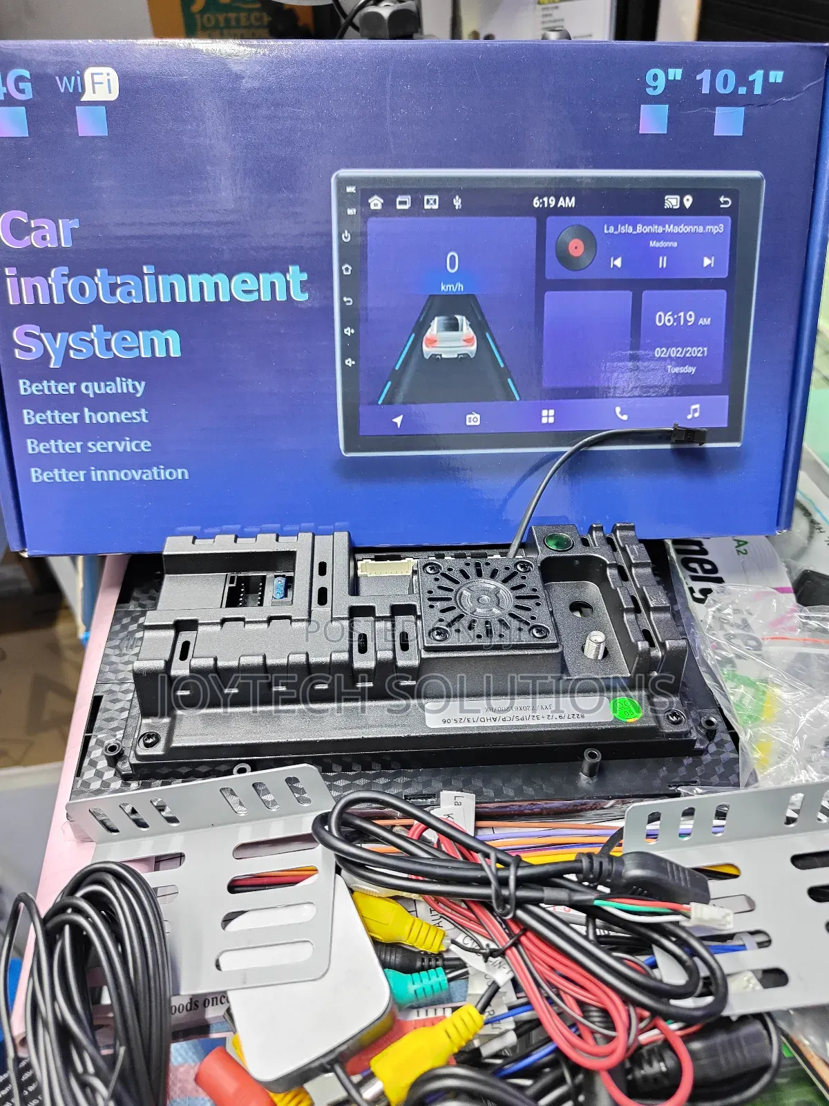 Car 10.1 Inches Screen Android Infotainment System 4 + 16 Gb